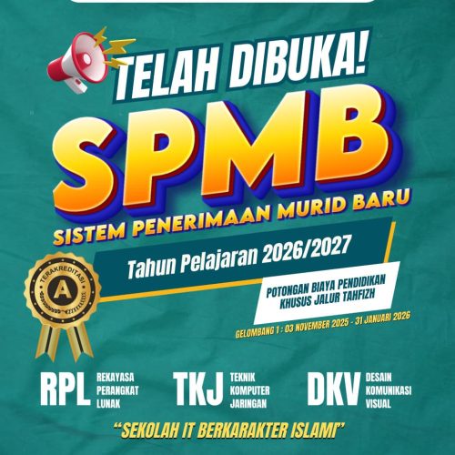 SMK Informatika Al-Irsyad Al-Islamiyyah Cirebon Buka Pendaftaran Siswa Baru Tahun 2026/2027